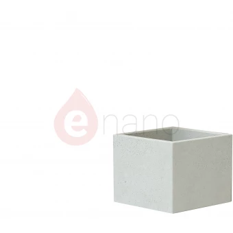 Donica betonowa 30x40x30 Slabb DIAMANTE biała