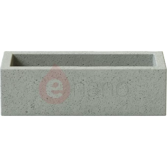 Donica betonowa 50x20x15 Slabb PICOLLO szara