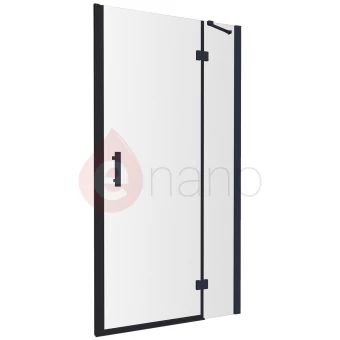 Drzwi prysznicowe 80 cm Omnires MANHATTAN czarny