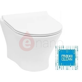 Miska WC bez kołnierza 53,5x36 Rimless Roca NEXO Maxi Clean