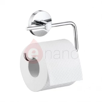Uchwyt na papier toaletowy, bez osłony Hansgrohe 40526820 nikiel szczotkowany