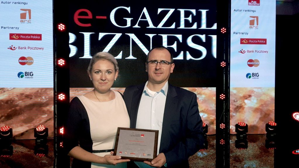 Salon łazienek Enano w Bydgoszczy otrzymał nagrodę Gazela Biznasu 2015